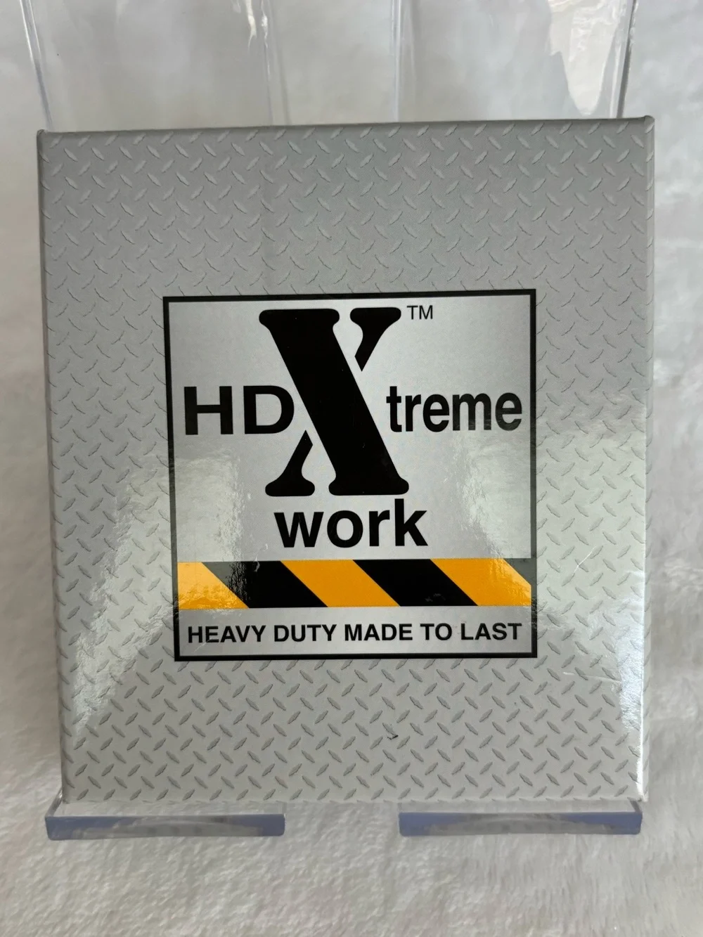 HD XTREME WORK Men's Top Grain Leather Bi-Fold Wallet and Money Clip--NWT